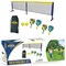 Anywhere Sports: Youth Pickleball Set - 8pc Ultimate Game Play Kit, 8' Half Court Net, Paddles-Balls-Carry Bag, Padded Handle, Easy To Grip, Kids 5+